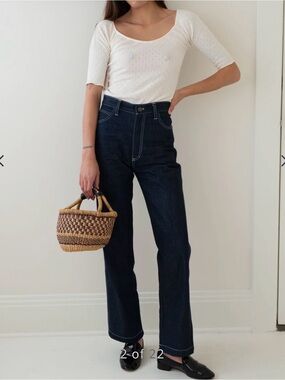 Jem! Los Angeles cowgirl jeans in Dark Indigo